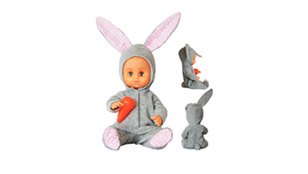 Пупс в костюме Зайчик
