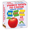 Пазлы. Учимся читать по слогам. Новые слова